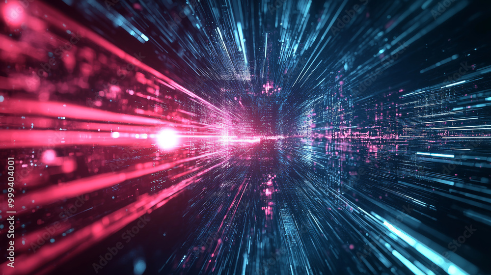 Abstract background featuring a wavy grid color graph with a defocused effect on a dark backdrop. Represents big data and technology wireframe interlacement in virtual space. Ideal for a banner focuse Abstract background featuring a wavy grid color graph with a defocused effect on a dark backdrop. Represents big data and technology wireframe interlacement in virtual space. Ideal for a banner focuse