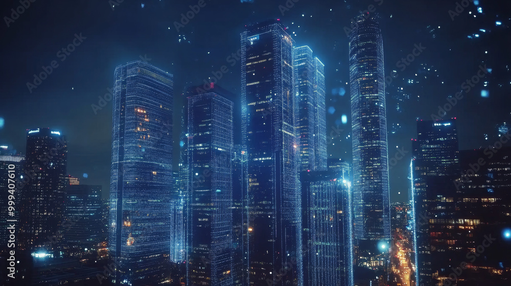 Glowing SME Hologram Icons: Business Growth, Startup Management, and Internet Technology. Double Exposure of City Skyscrapers at Night. Concept of Small and Medium-Sized Enterprises and Innovation.
Glowing SME Hologram Icons: Business Growth, Startup Management, and Internet Technology. Double Exposure of City Skyscrapers at Night. Concept of Small and Medium-Sized Enterprises and Innovation.