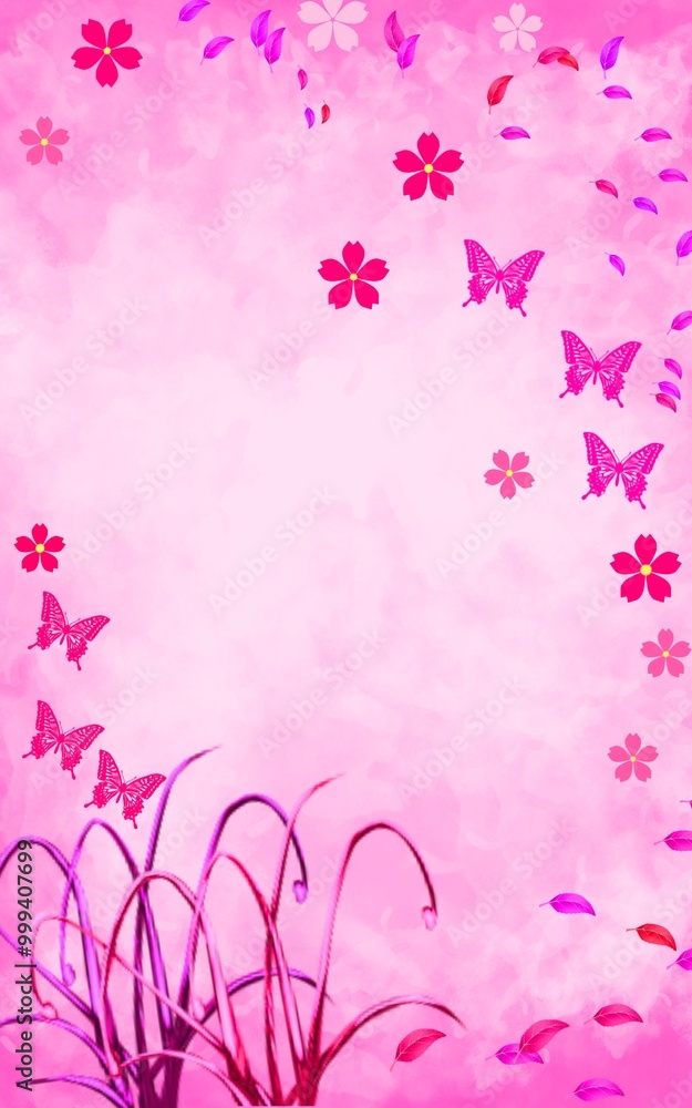 aesthetic pink wallpaper background illustration/ soft wallpaper aesthetic pink wallpaper background illustration/ soft wallpaper
