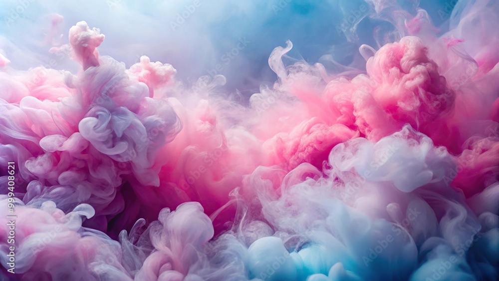 Abstract background of pink and white smoke with pastel clouds silhouette Abstract background of pink and white smoke with pastel clouds silhouette