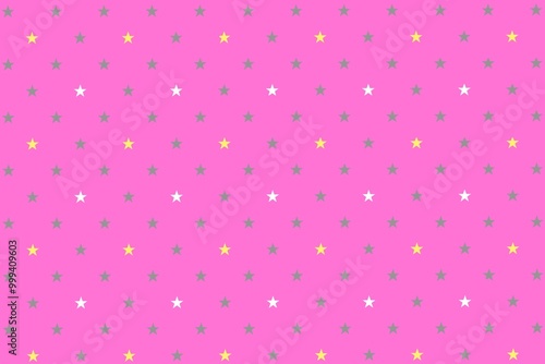 Pink pattern, pink wall background, stars, seamless pattern with stars, seamless pattern, pink background, pink background with grey stars, pink, background with star