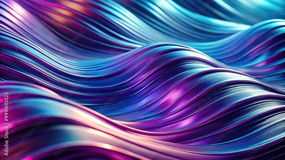 Abstract background of wavy blue and purple colors Abstract background of wavy blue and purple colors
