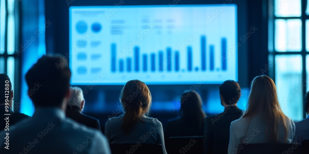a group of business people are looking at economic valuations a group of business people are looking at economic valuations