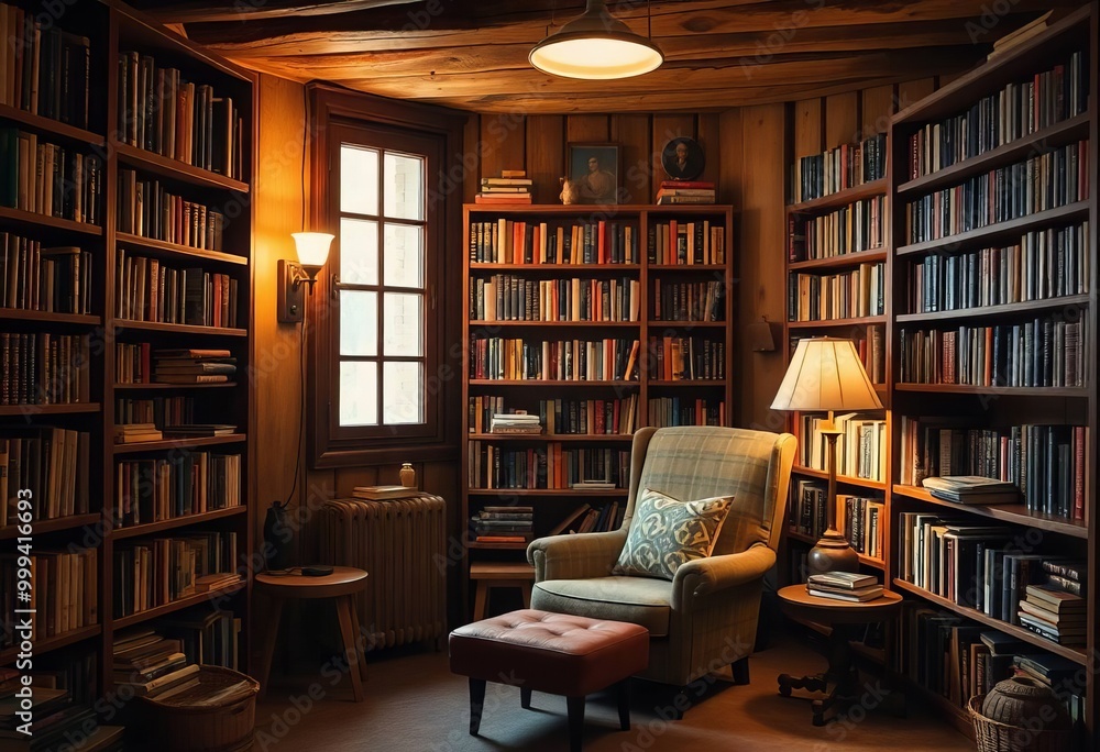 Cozy Library Reading Nook Cozy Library Reading Nook