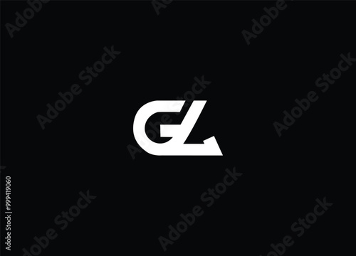 GL letter logo design and initial modren logo
