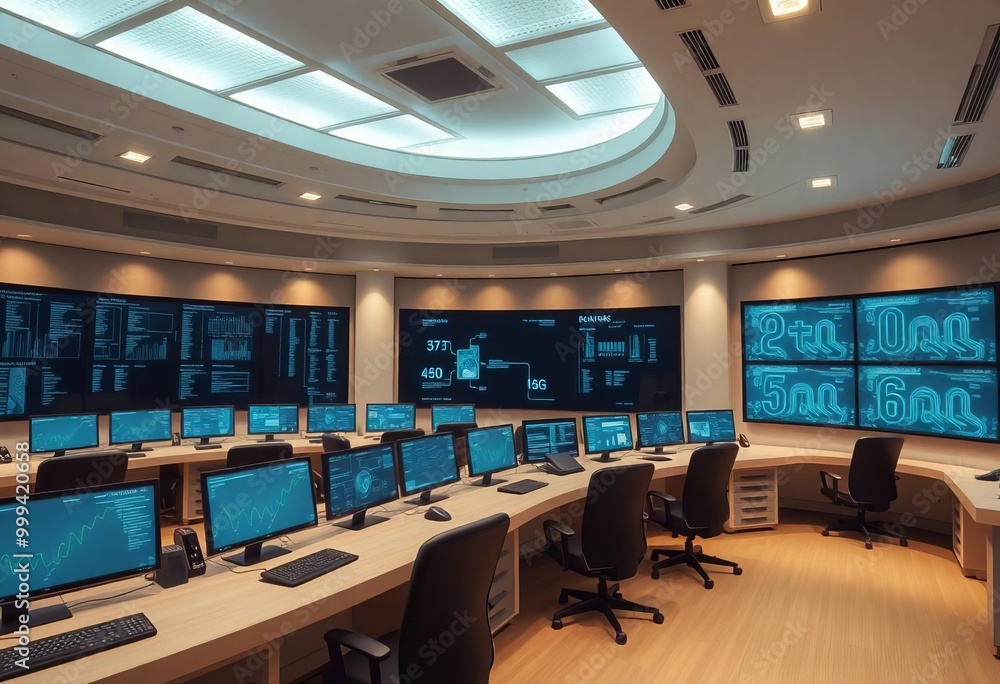 Modern Control Room Interior Design Modern Control Room Interior Design