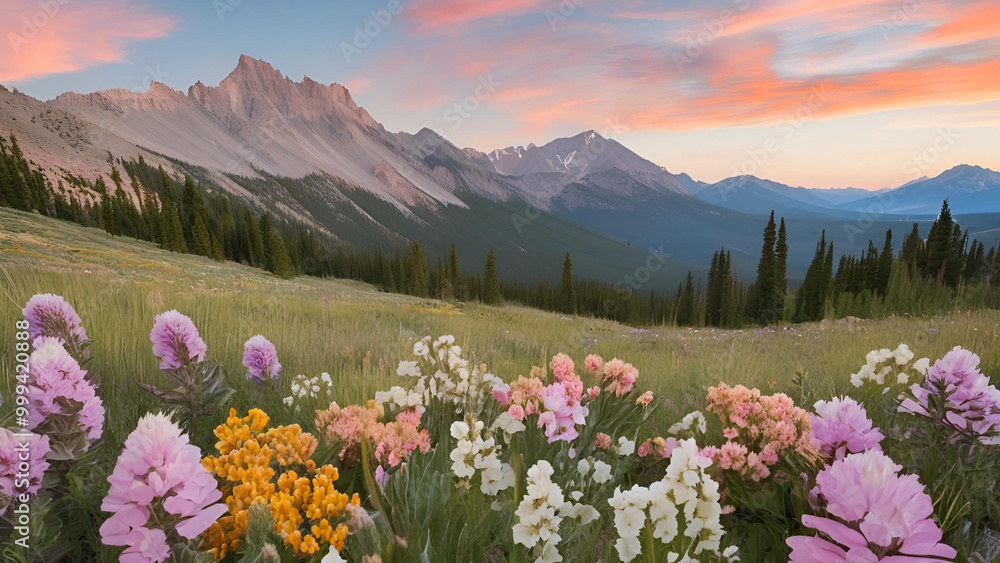 Fototapeta premium Mountain landscape