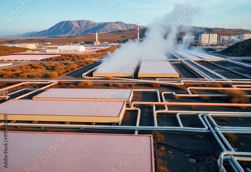 Geothermal Energy Facility Landscape photo