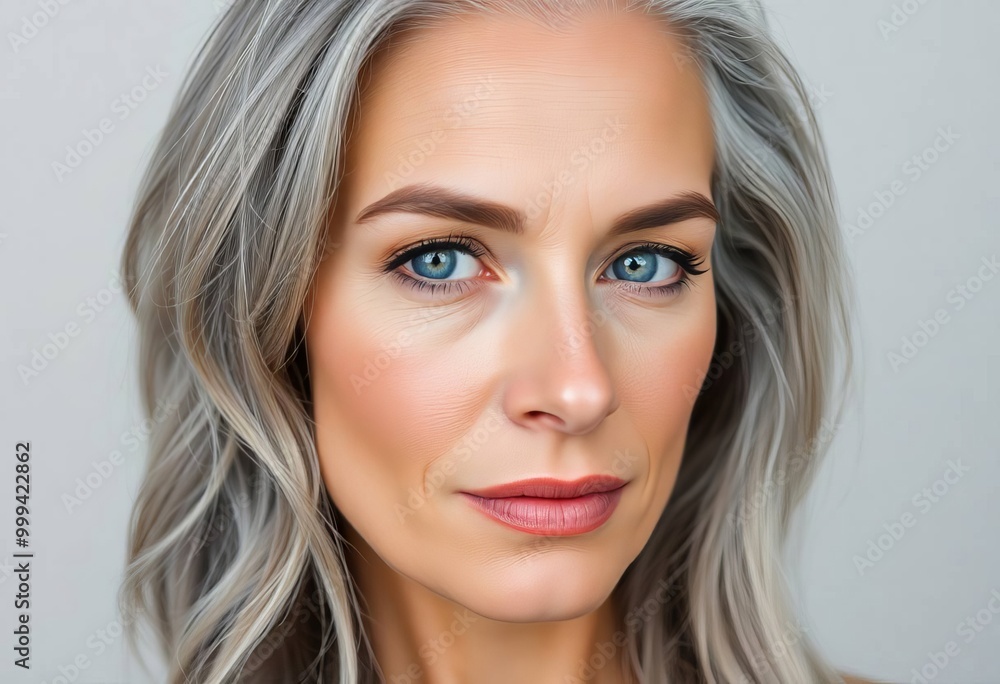 Elegant Portrait with Natural Beauty Elegant Portrait with Natural Beauty