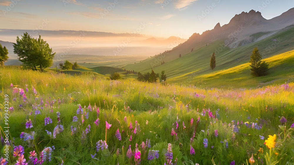 Fototapeta premium Mountain landscape