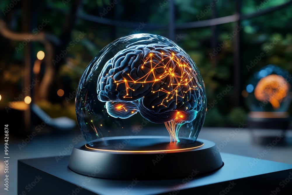 Interactive 3D brainwave simulation, allowing users to see how ...