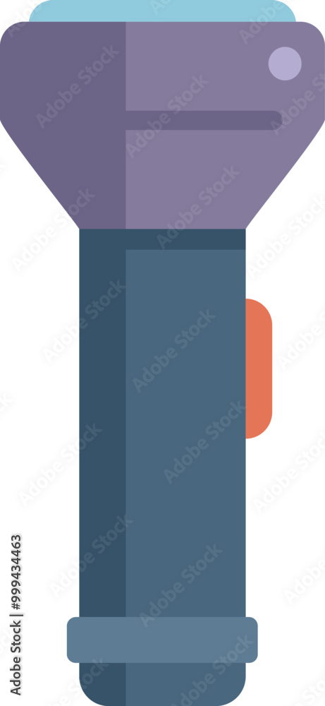 Flashlight illuminating the dark with its powerful beam, a symbol of hope and guidance Flashlight illuminating the dark with its powerful beam, a symbol of hope and guidance