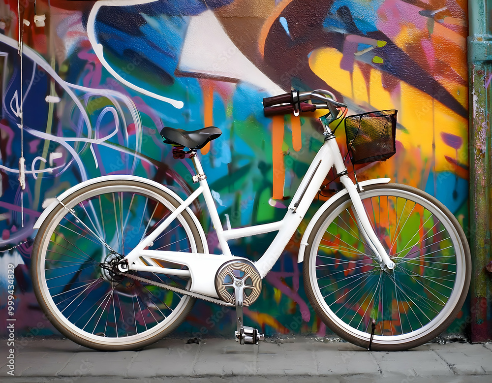 Fototapeta premium bicycle in the street