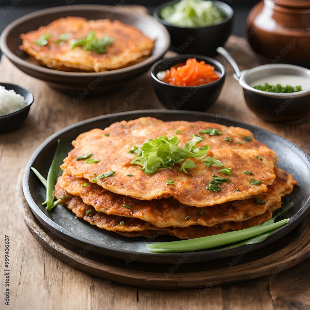 Kimchi Pancake (kimchijeon) Kimchi Pancake (kimchijeon)