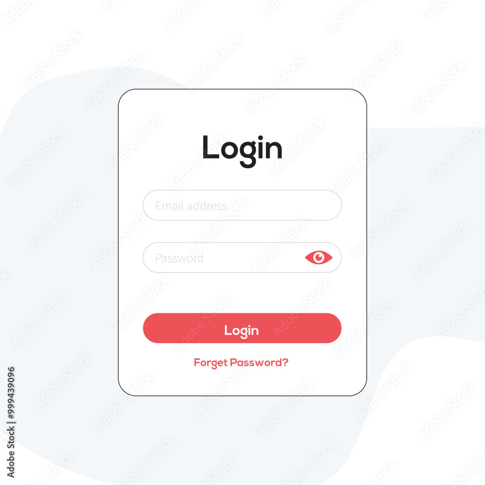 Login user interface. Sign in web element template window. Business website modern ui. Login user interface. Sign in web element template window. Business website modern ui.