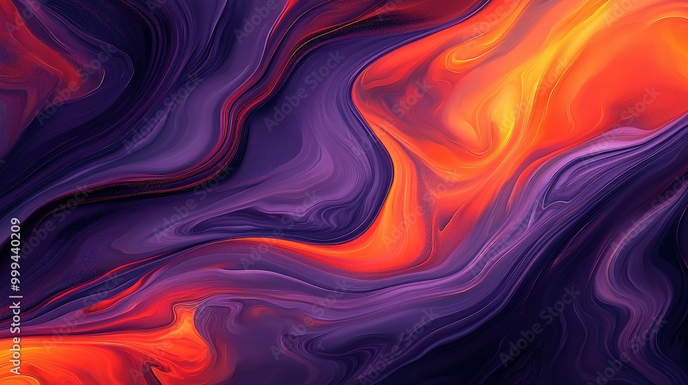 Vibrant Dynamic Abstract Swirls of Color Vibrant Dynamic Abstract Swirls of Color