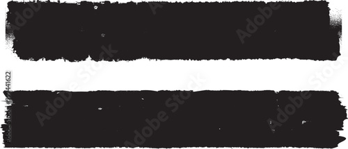 Stripes pack .Grunge Paint Roller set . Vector black stripes . Distressed banner . Black stripes with rough edges. paintbrush collection .Gradient brushes . Bulge lines . Distress textured strokes