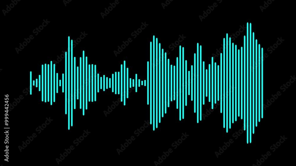 sound waves. Abstract music wave, radio signal frequency and digital voice visualisation. Tune equalizer vector set. Monochrome volume audio lines, soundwaves rhythm isolated on white background