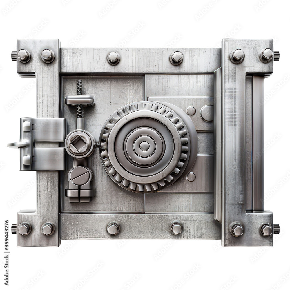 Secure Lock Mechanism for Architectural Design on Transparent Background Secure Lock Mechanism for Architectural Design on Transparent Background
