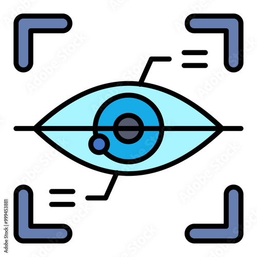 Eye scanner Icon