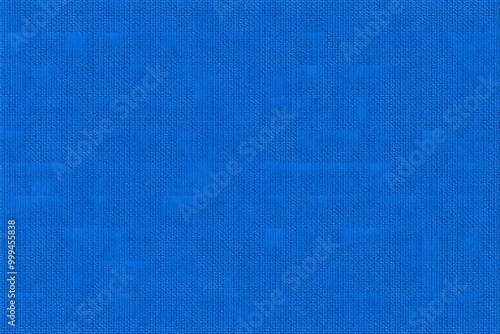 Solid azure blue background with copy space