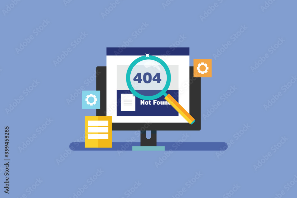 404 page not found concept, Web page not found in server, Web page deleted from server, Page not found error. Vector illustration background. 404 page not found concept, Web page not found in server, Web page deleted from server, Page not found error. Vector illustration background.