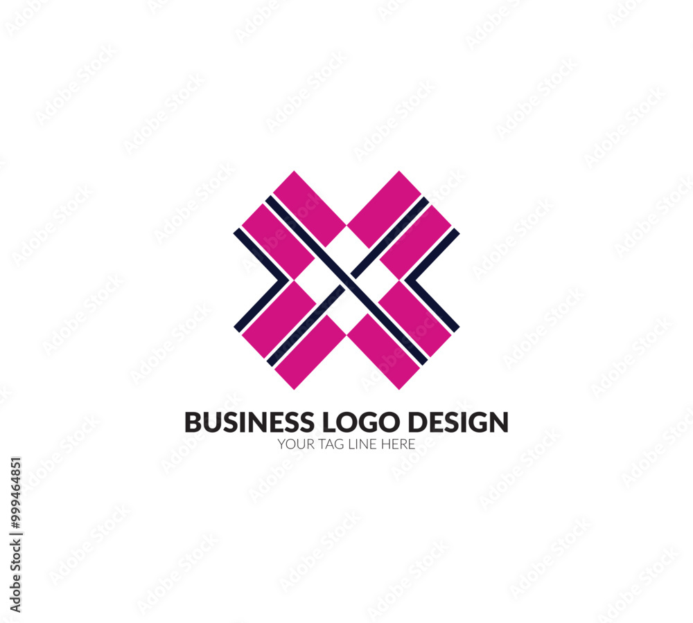 Obraz premium Business logo design vector fully editable high quality
