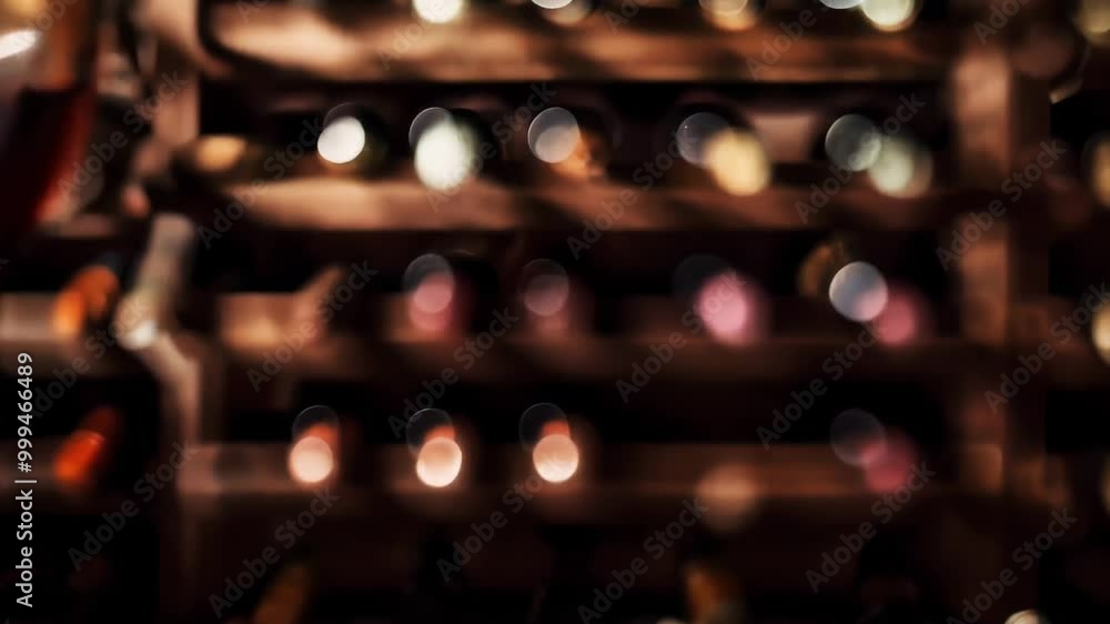 Elegant Wine Glass in Soft Focus Elegant Wine Glass in Soft Focus