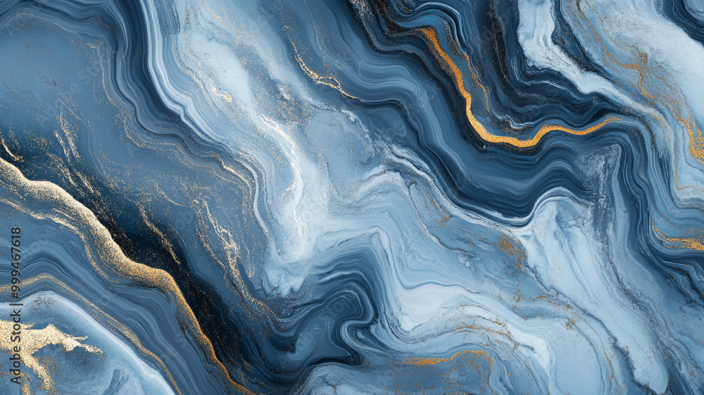 Fototapeta premium Colorful Fluid Acrylic Paint Texture