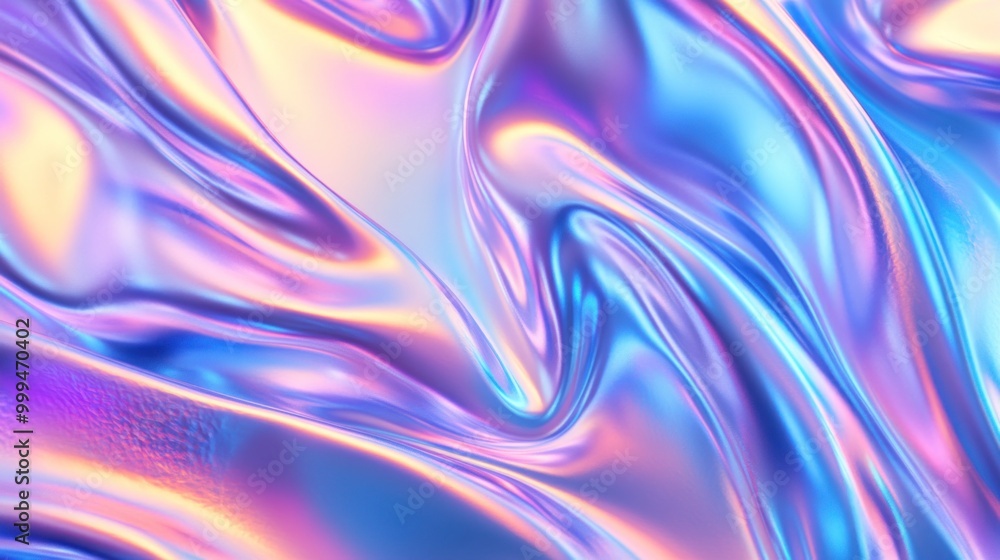 Obraz premium Abstract Holographic Background