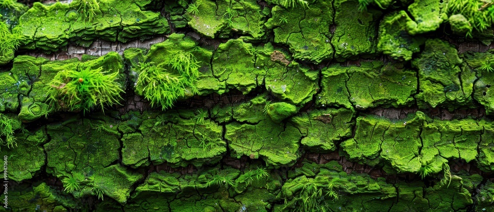 Mossy Tree Bark Textures, an intricate close-up revealing lush green moss intertwined with rough bark, highlighting earthy tones and organic beauty in vivid detail Mossy Tree Bark Textures, an intricate close-up revealing lush green moss intertwined with rough bark, highlighting earthy tones and organic beauty in vivid detail