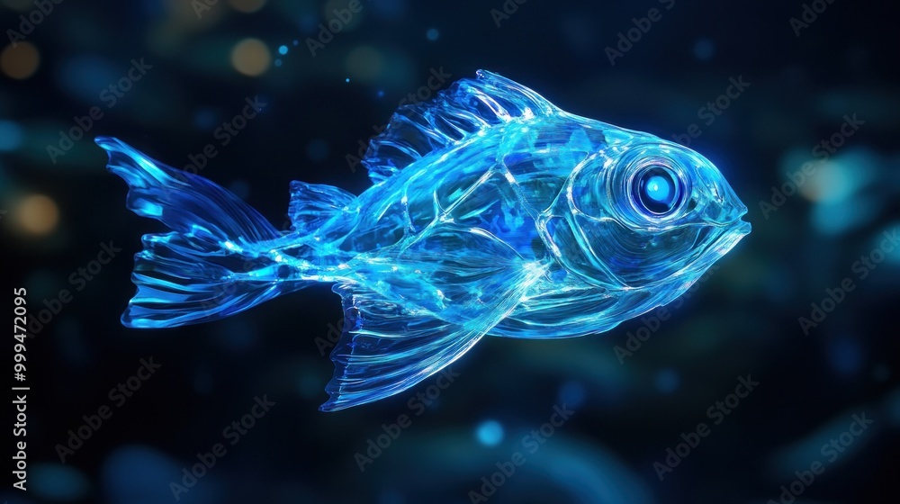 Crystalline Fish in the Depths Crystalline Fish in the Depths