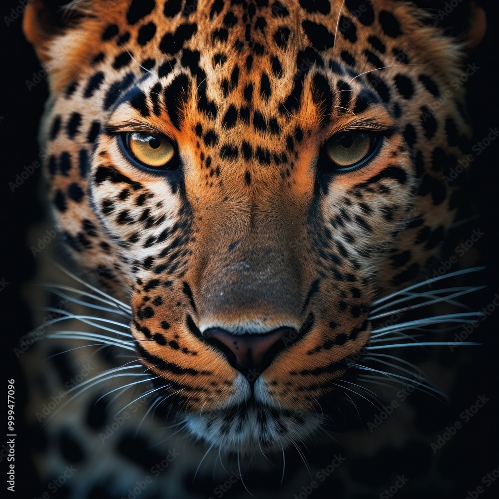 Close Up of a Leopard's Face Close Up of a Leopard's Face