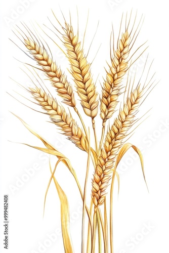 Harvested Wheat