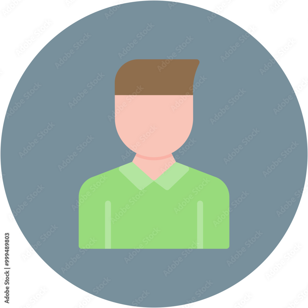 Teenager Male icon vector image. Can be used for Generation Gap. Teenager Male icon vector image. Can be used for Generation Gap.