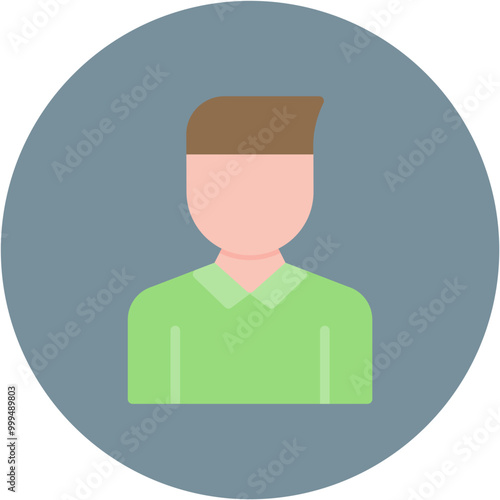Teenager Male icon vector image. Can be used for Generation Gap.