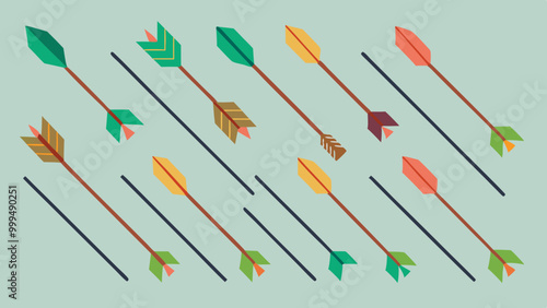 Infographic arrows pack photo