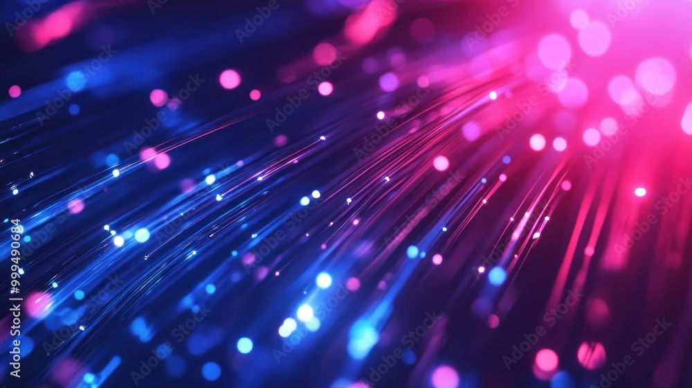 Abstract Fiber Optic Lights Abstract Fiber Optic Lights