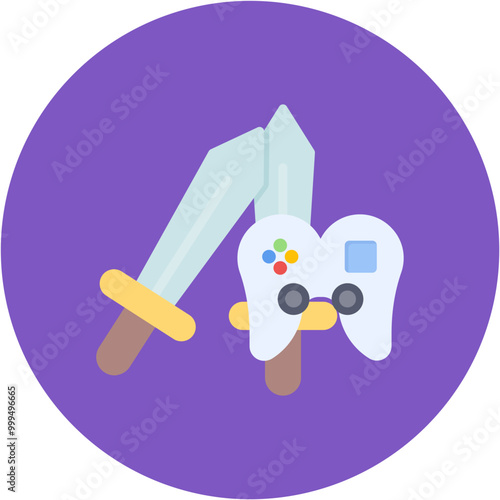Adventure Game icon vector image. Can be used for Game Design.