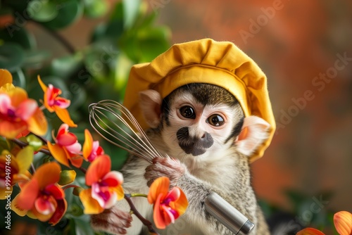 Fototapeta Naklejka Na Ścianę i Meble -  cooking kitchen animal artwork