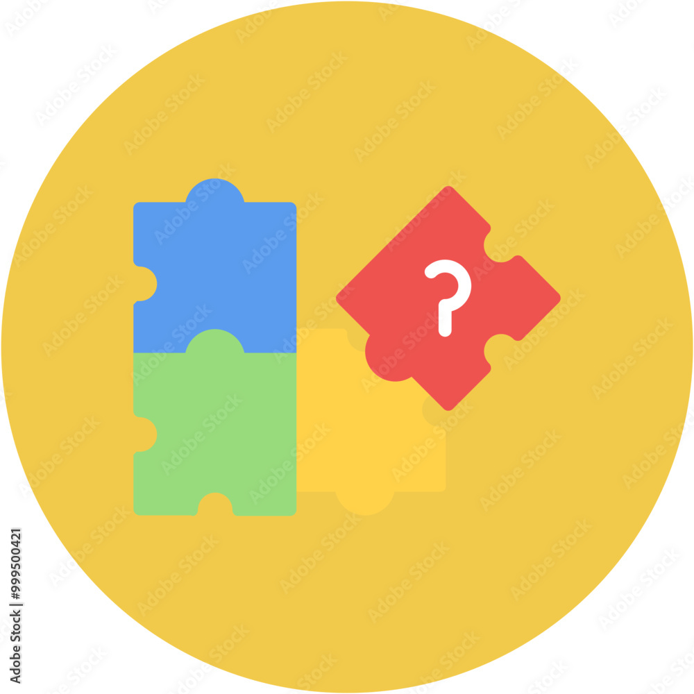 Puzzle Quest icon vector image. Can be used for Game Design. Puzzle Quest icon vector image. Can be used for Game Design.