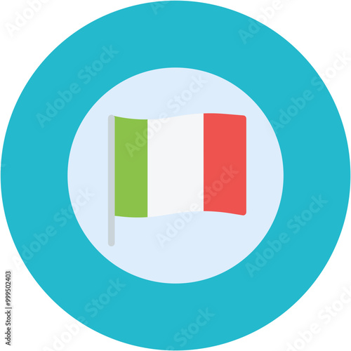 Free Download Italian Flag icon vector image. Can be used for Italy. - GFXLoad