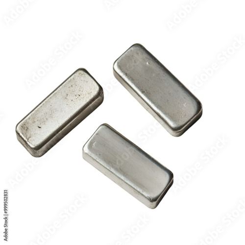 magnet isolated on white and transparent background. PNG cutout.
