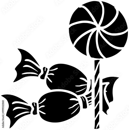 food illustration lollipop silhouette candy logo sweet icon cane outline stick sugar dessert caramel sucker swirl lolly illustration lolipop shape for vector graphic background