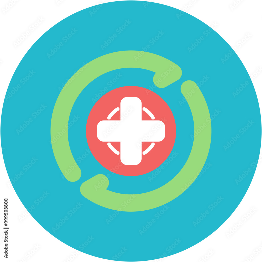 Remission icon vector image. Can be used for Chemotherapy. Remission icon vector image. Can be used for Chemotherapy.