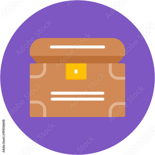 Treasure Line Icon