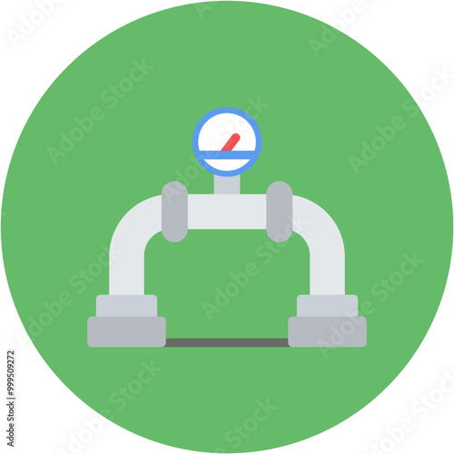 Gas Line Icon