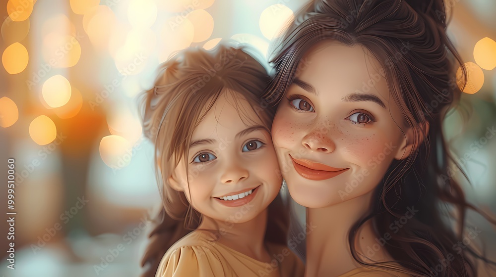 Smiling Girls Portrait Smiling Girls Portrait