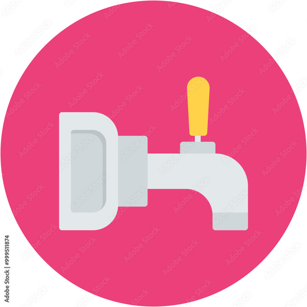 Beer Tap icon vector image. Can be used for Oktoberfest. Beer Tap icon vector image. Can be used for Oktoberfest.