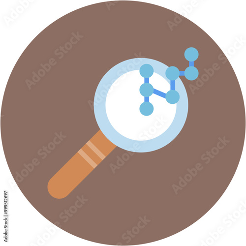 Pattern Recognition icon vector image. Can be used for Biometrics.